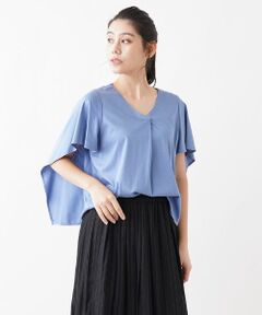 CARA O CRUZ / キャラ・オ・クルス カットソー | フリルスリーブカットソー