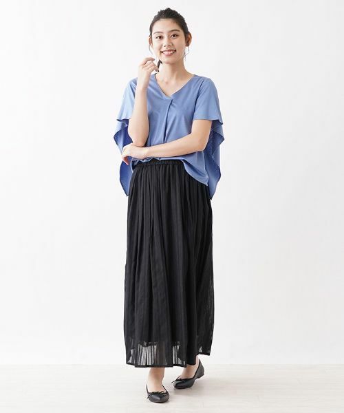 CARA O CRUZ / キャラ・オ・クルス カットソー | フリルスリーブカットソー | 詳細1