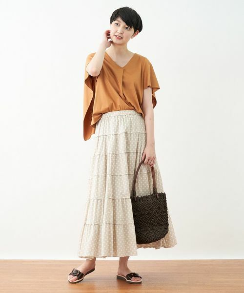 CARA O CRUZ / キャラ・オ・クルス カットソー | フリルスリーブカットソー | 詳細13