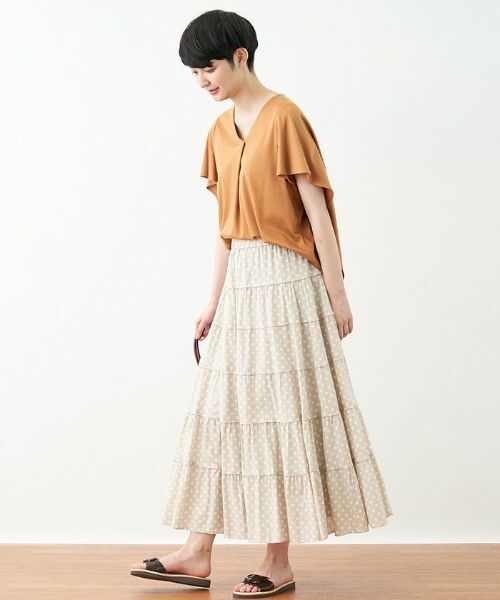 CARA O CRUZ / キャラ・オ・クルス カットソー | フリルスリーブカットソー | 詳細15