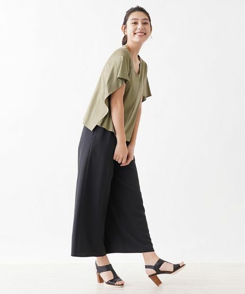 CARA O CRUZ / キャラ・オ・クルス カットソー | フリルスリーブカットソー | 詳細5