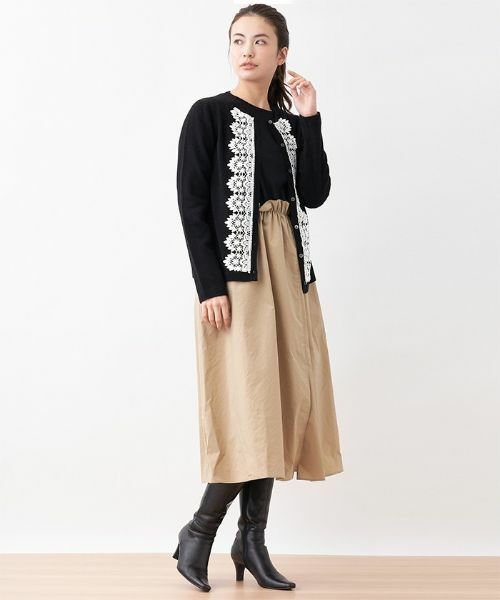 CARA O CRUZ / キャラ・オ・クルス ドレス | 切替ワンピース | 詳細4