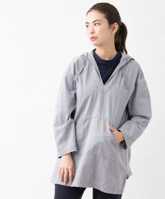 CARA O CRUZ / キャラ・オ・クルス シャツ・ブラウス | フード付デニムスキッパープルオーバー