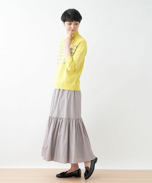 CARA O CRUZ / キャラ・オ・クルス ミニ・ひざ丈スカート | ギャザーロングスカート | 詳細12