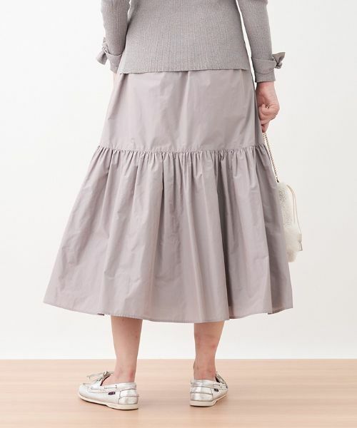 CARA O CRUZ / キャラ・オ・クルス ミニ・ひざ丈スカート | ギャザーロングスカート | 詳細2