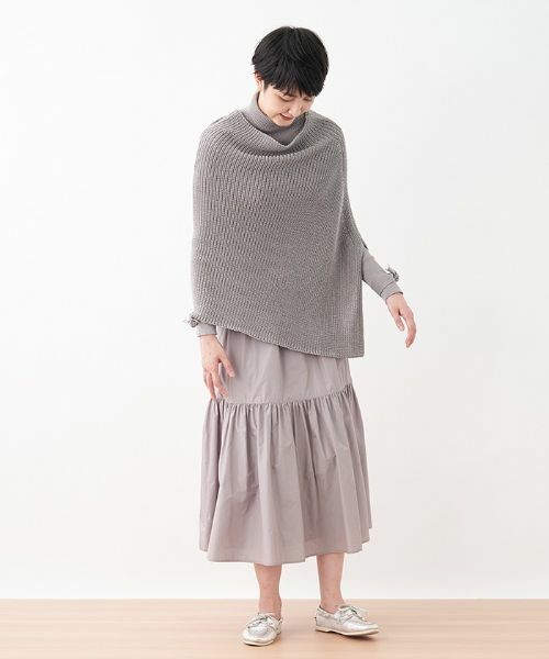 CARA O CRUZ / キャラ・オ・クルス ミニ・ひざ丈スカート | ギャザーロングスカート | 詳細3