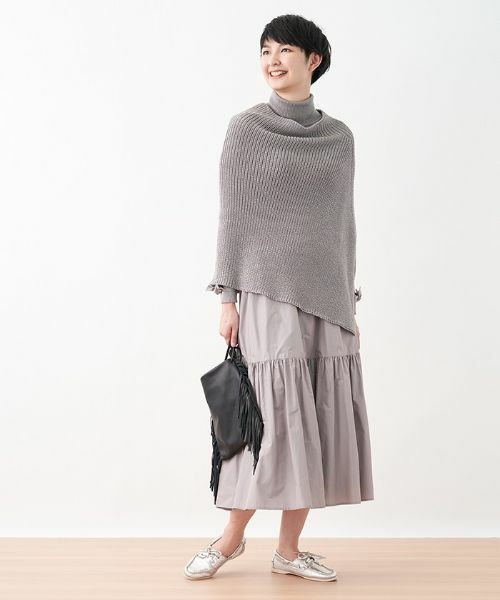 CARA O CRUZ / キャラ・オ・クルス ミニ・ひざ丈スカート | ギャザーロングスカート | 詳細5