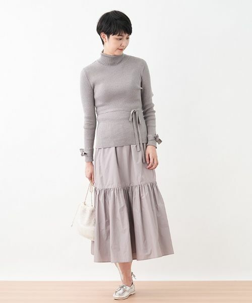 CARA O CRUZ / キャラ・オ・クルス ミニ・ひざ丈スカート | ギャザーロングスカート | 詳細7