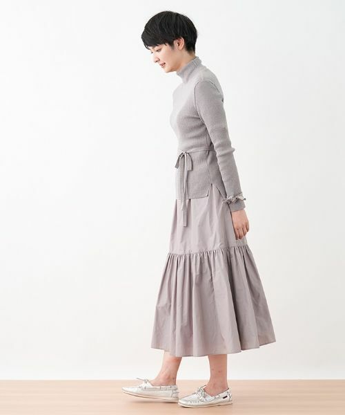 CARA O CRUZ / キャラ・オ・クルス ミニ・ひざ丈スカート | ギャザーロングスカート | 詳細8