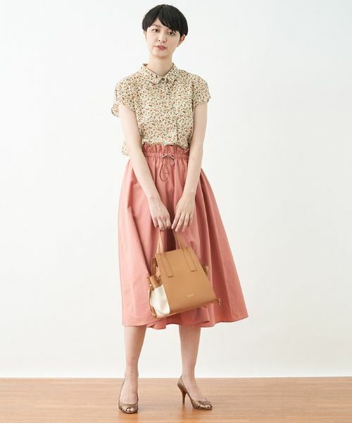 CARA O CRUZ / キャラ・オ・クルス ミニ・ひざ丈スカート | ドロストフレアスカート | 詳細13