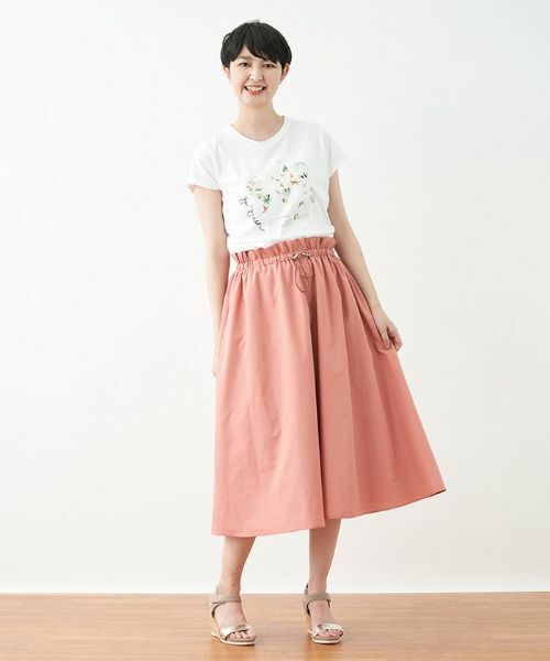 CARA O CRUZ / キャラ・オ・クルス ミニ・ひざ丈スカート | ドロストフレアスカート | 詳細14