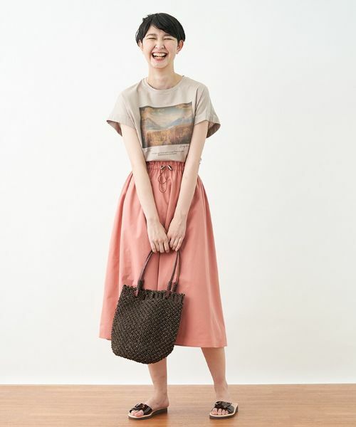 CARA O CRUZ / キャラ・オ・クルス ミニ・ひざ丈スカート | ドロストフレアスカート | 詳細15