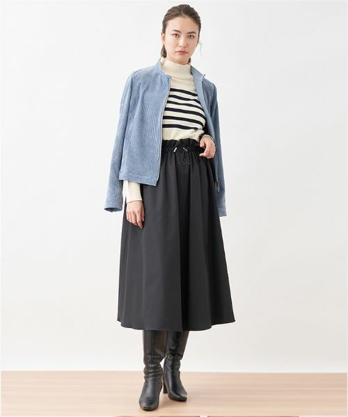 CARA O CRUZ / キャラ・オ・クルス ミニ・ひざ丈スカート | ドロストフレアスカート | 詳細2