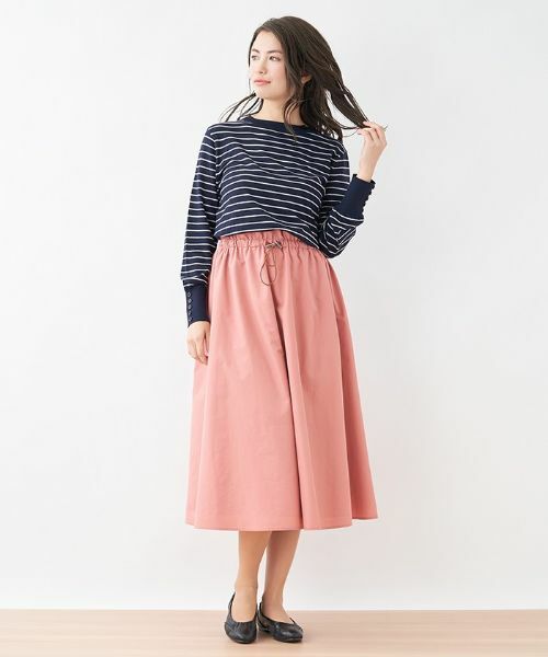 CARA O CRUZ / キャラ・オ・クルス ミニ・ひざ丈スカート | ドロストフレアスカート | 詳細7