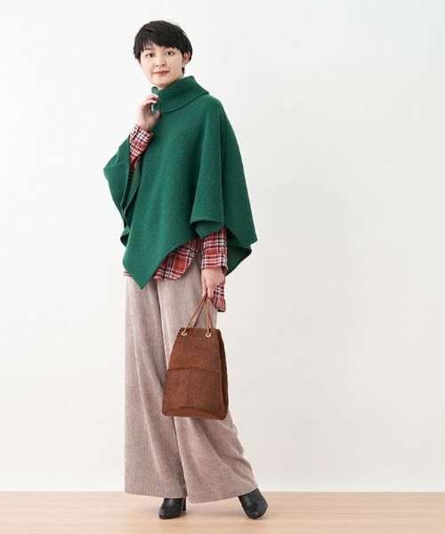 CARA O CRUZ / キャラ・オ・クルス マフラー・ショール・スヌード・ストール | ニットポンチョ | 詳細10