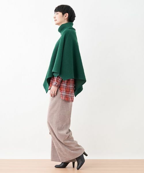 CARA O CRUZ / キャラ・オ・クルス マフラー・ショール・スヌード・ストール | ニットポンチョ | 詳細11