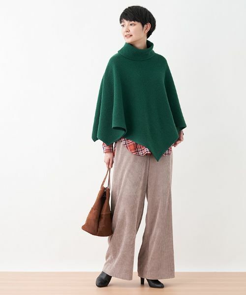 CARA O CRUZ / キャラ・オ・クルス マフラー・ショール・スヌード・ストール | ニットポンチョ | 詳細12