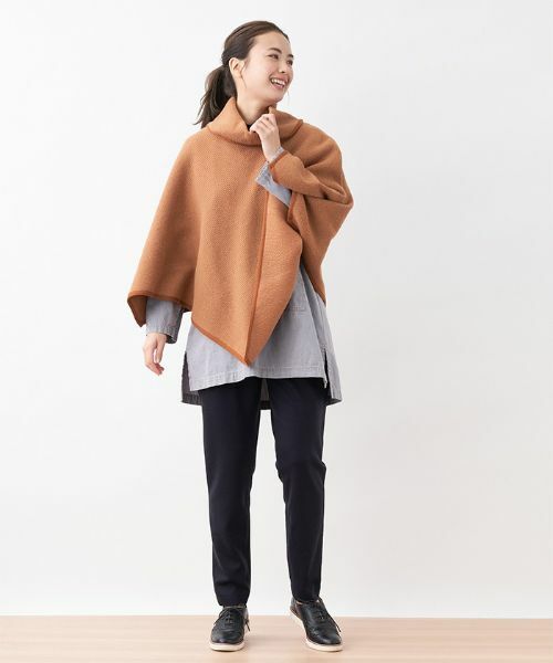 CARA O CRUZ / キャラ・オ・クルス マフラー・ショール・スヌード・ストール | ニットポンチョ | 詳細2