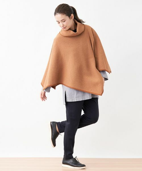 CARA O CRUZ / キャラ・オ・クルス マフラー・ショール・スヌード・ストール | ニットポンチョ | 詳細4