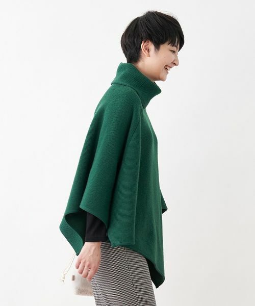 CARA O CRUZ / キャラ・オ・クルス マフラー・ショール・スヌード・ストール | ニットポンチョ | 詳細5