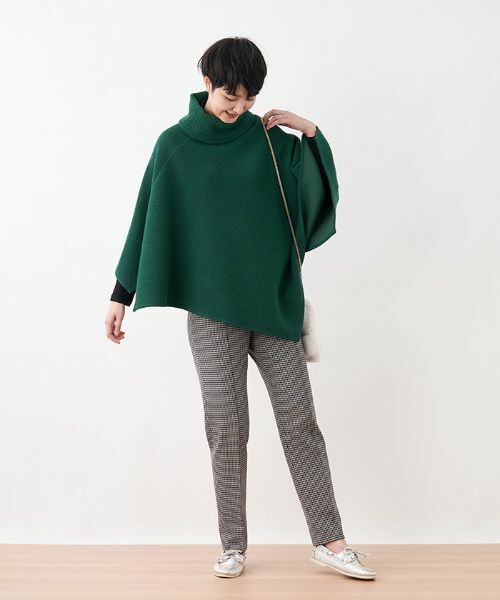 CARA O CRUZ / キャラ・オ・クルス マフラー・ショール・スヌード・ストール | ニットポンチョ | 詳細7