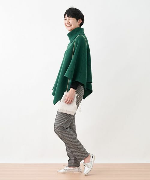 CARA O CRUZ / キャラ・オ・クルス マフラー・ショール・スヌード・ストール | ニットポンチョ | 詳細8