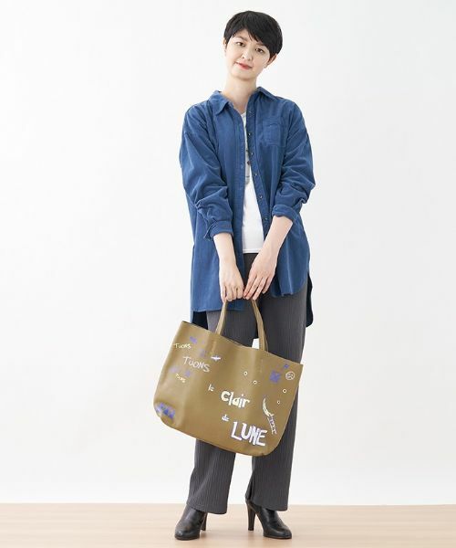 CARA O CRUZ / キャラ・オ・クルス その他パンツ | 洗える ウエストゴム リブニットパンツ | 詳細23