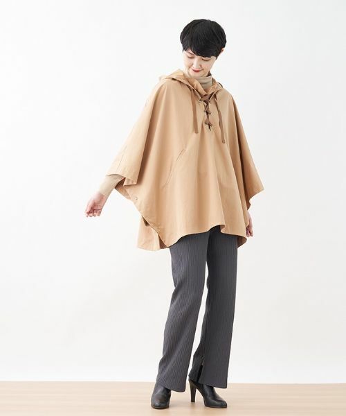 CARA O CRUZ / キャラ・オ・クルス その他パンツ | 洗える ウエストゴム リブニットパンツ | 詳細25