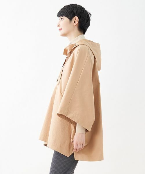 CARA O CRUZ / キャラ・オ・クルス その他アウター | フード付きポンチョ | 詳細1