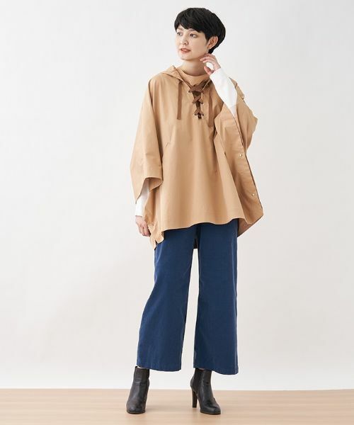 CARA O CRUZ / キャラ・オ・クルス その他アウター | フード付きポンチョ | 詳細7