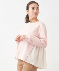 CARA O CRUZ / キャラ・オ・クルス スウェット | バック切替えプルオーバー