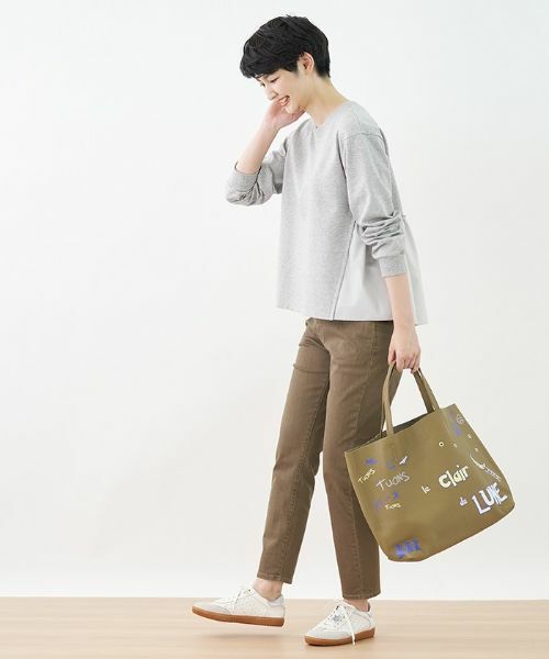 CARA O CRUZ / キャラ・オ・クルス スウェット | バック切替えプルオーバー | 詳細11