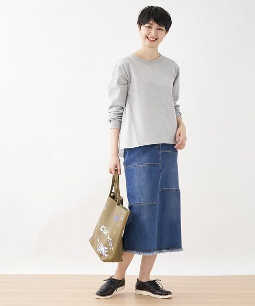 CARA O CRUZ / キャラ・オ・クルス スウェット | バック切替えプルオーバー | 詳細12