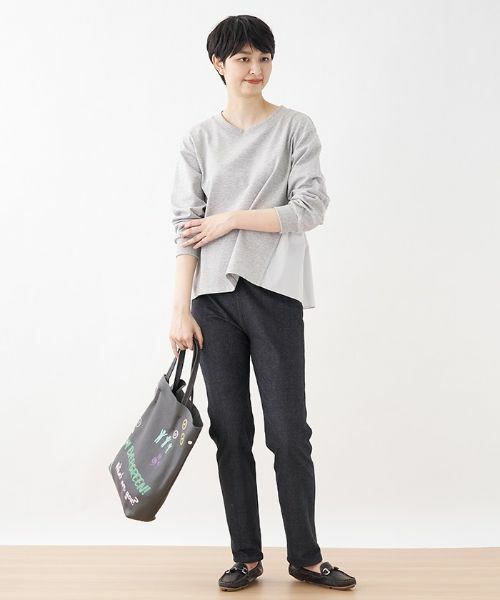 CARA O CRUZ / キャラ・オ・クルス スウェット | バック切替えプルオーバー | 詳細16