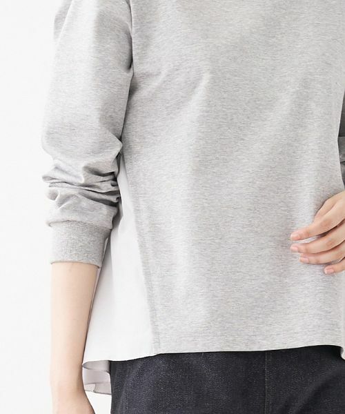 CARA O CRUZ / キャラ・オ・クルス スウェット | バック切替えプルオーバー | 詳細17