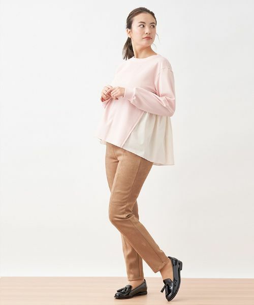 CARA O CRUZ / キャラ・オ・クルス スウェット | バック切替えプルオーバー | 詳細2