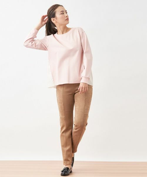 CARA O CRUZ / キャラ・オ・クルス スウェット | バック切替えプルオーバー | 詳細4