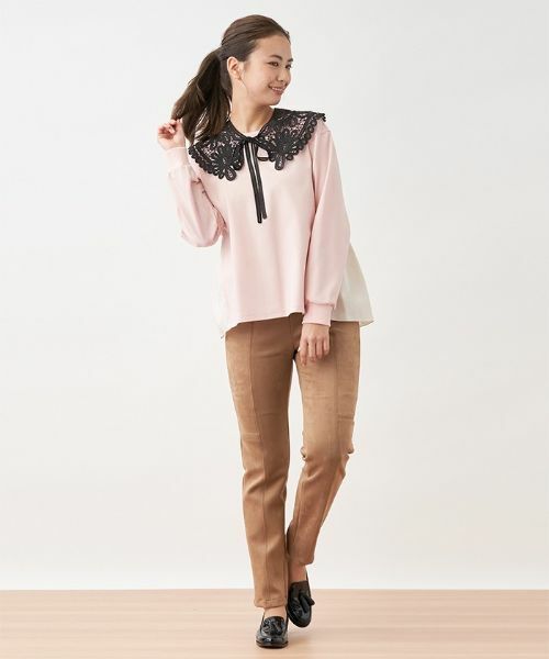 CARA O CRUZ / キャラ・オ・クルス スウェット | バック切替えプルオーバー | 詳細7