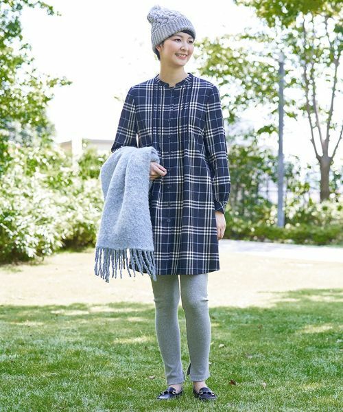 CARA O CRUZ / キャラ・オ・クルス ミニ・ひざ丈スカート | ジャージーミディ丈タイトスカート×リブレギンスセット | 詳細29