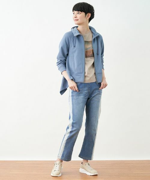 CARA O CRUZ / キャラ・オ・クルス カーディガン・ボレロ | ジップアップスエット | 詳細12