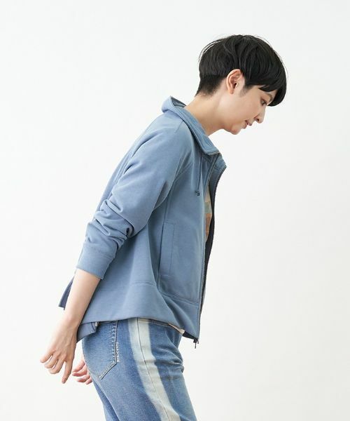 CARA O CRUZ / キャラ・オ・クルス カーディガン・ボレロ | ジップアップスエット | 詳細7