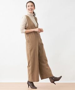 CARA O CRUZ / キャラ・オ・クルス その他パンツ | 細コーデュロイのサロペット