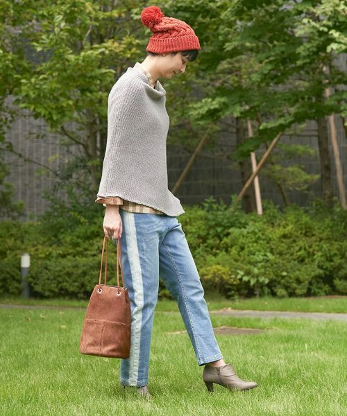 CARA O CRUZ / キャラ・オ・クルス マフラー・ショール・スヌード・ストール | ニットポンチョ | 詳細9