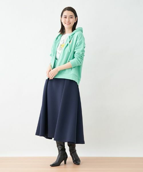 CARA O CRUZ / キャラ・オ・クルス ミニ・ひざ丈スカート | 洗える フレアスカート【セットアップ対応】 | 詳細14