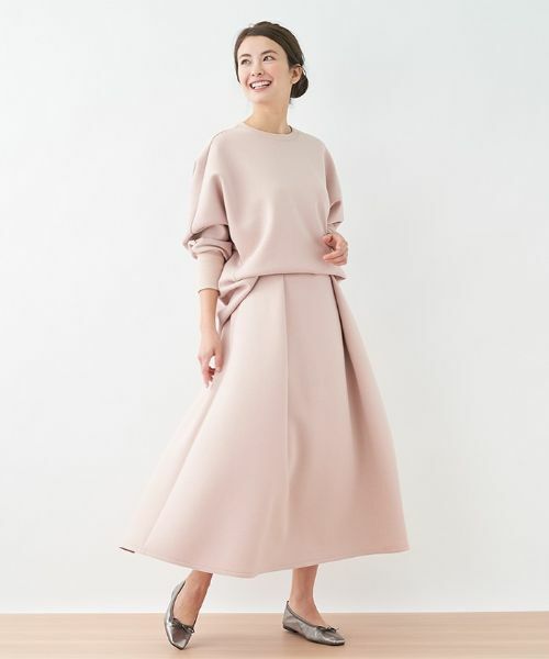 CARA O CRUZ / キャラ・オ・クルス ミニ・ひざ丈スカート | 洗える フレアスカート【セットアップ対応】 | 詳細4