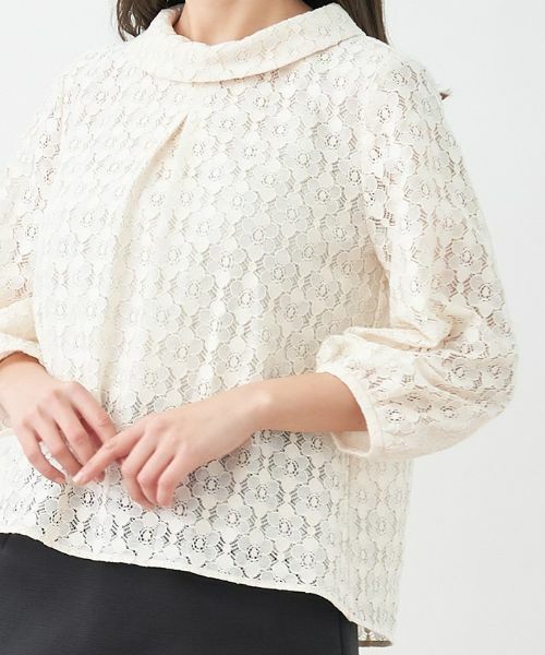 CARA O CRUZ / キャラ・オ・クルス シャツ・ブラウス | レースブラウス | 詳細6