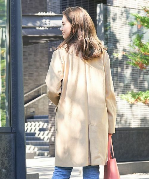 CARA O CRUZ / キャラ・オ・クルス その他アウター | ステンカラーコート【MANTECO】 | 詳細2