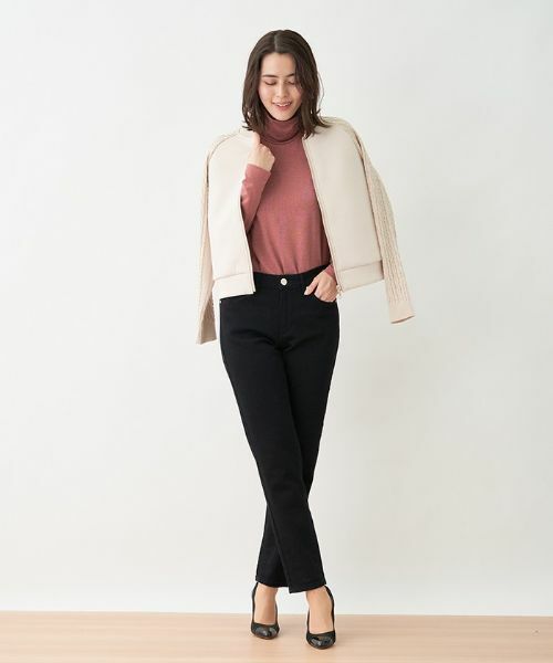 CARA O CRUZ / キャラ・オ・クルス その他アウター | 洗える 切替えジップジャケット | 詳細21