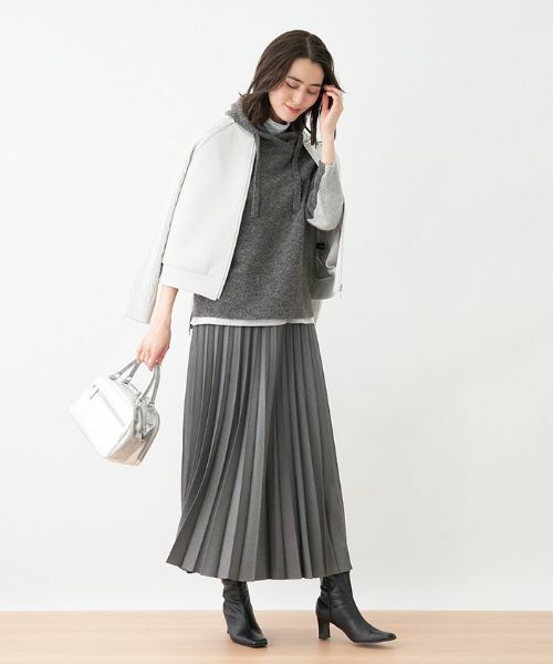 CARA O CRUZ / キャラ・オ・クルス その他アウター | 洗える 切替えジップジャケット | 詳細24