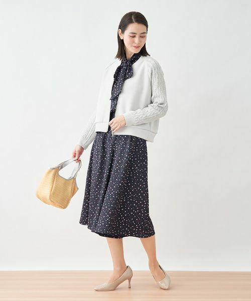 CARA O CRUZ / キャラ・オ・クルス その他アウター | 洗える 切替えジップジャケット | 詳細27